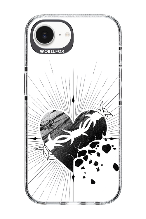 Fekete Szív - Apple iPhone 16e