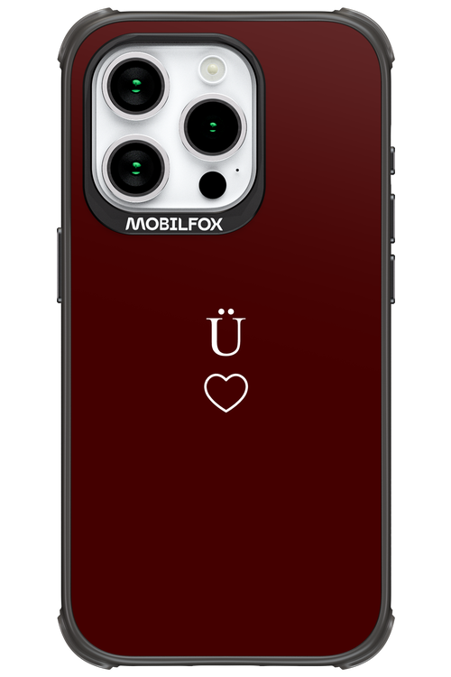 U Burgundia II 2.0 - Apple iPhone 15 Pro