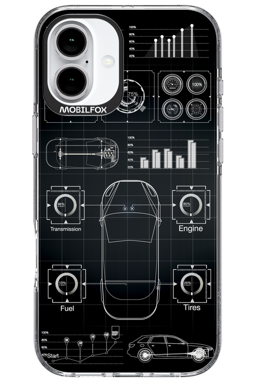 Cyber Grid 2.0 - Apple iPhone 16 Plus