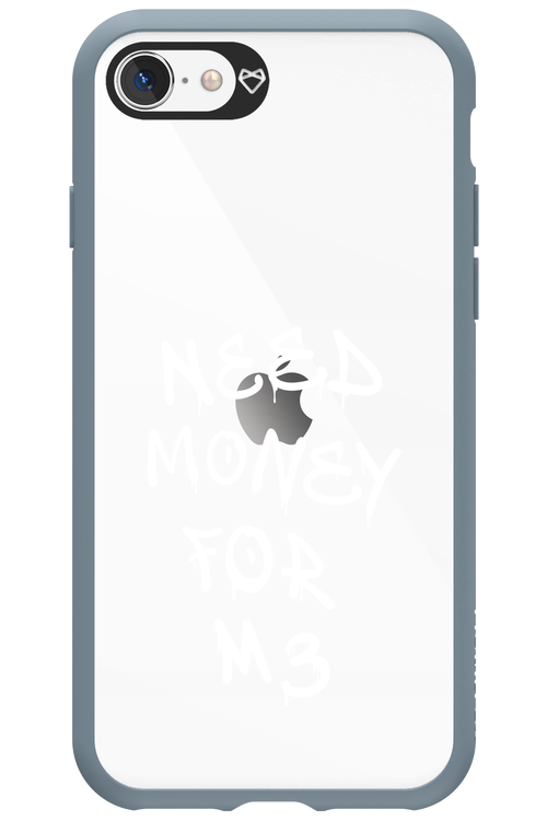 Need M3 Transparent White - Apple iPhone SE 2020