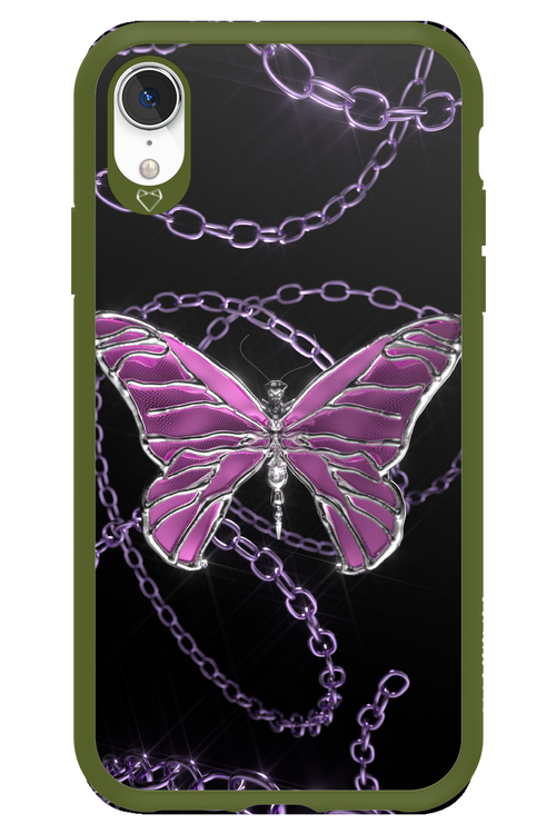Butterfly Necklace - Apple iPhone XR