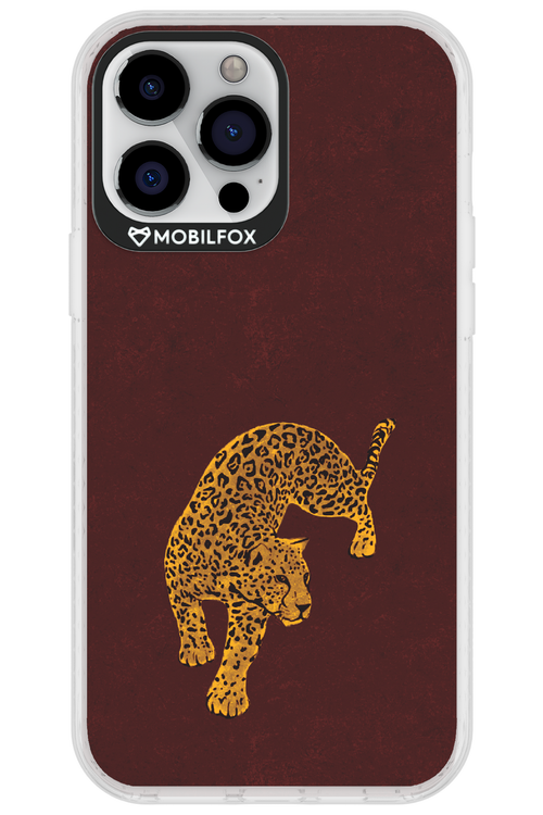 Burgundy Leopard - Apple iPhone 13 Pro Max