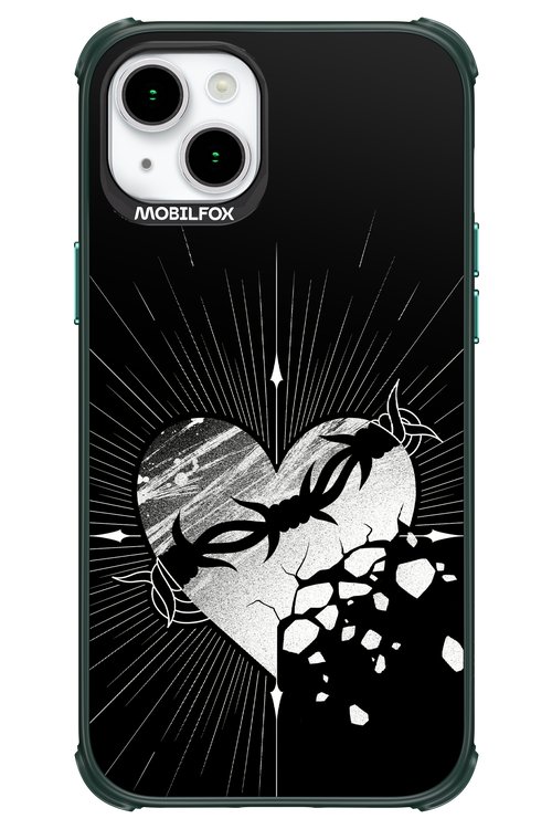 Fehér Szív 2.0 - Apple iPhone 15 Plus