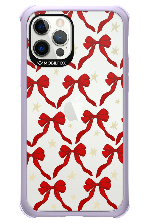 Bow & Stars (Transparent) - Apple iPhone 12 Pro