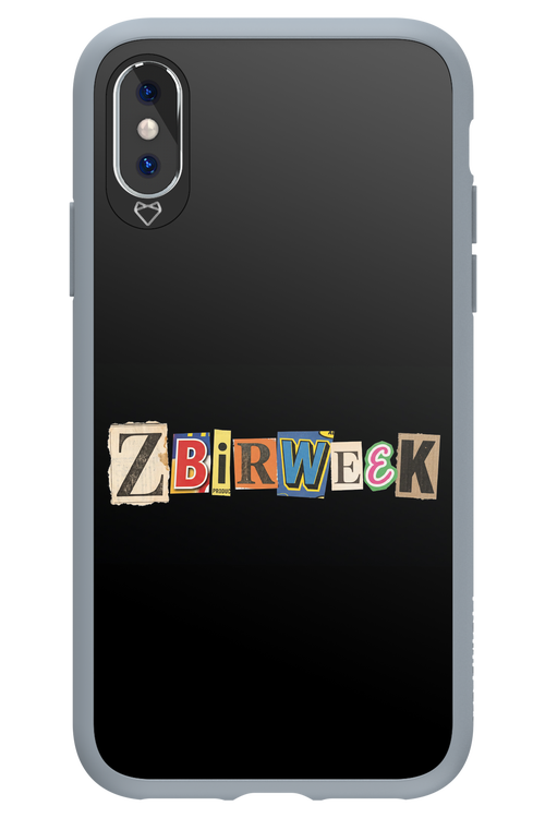 Zbirweek (black) 2.0 - Apple iPhone XS