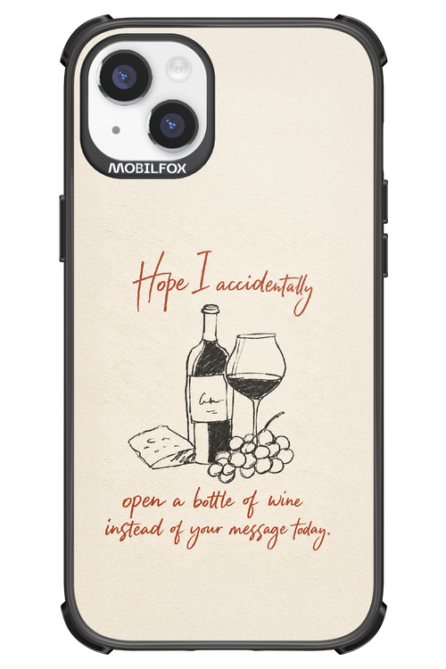 Bottle of wine 2.0 - Apple iPhone 14 Plus