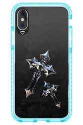 Chrome Crosses - Apple iPhone XS