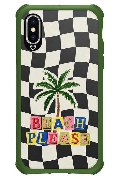 BEACH PLEASE 2.0 - Apple iPhone X