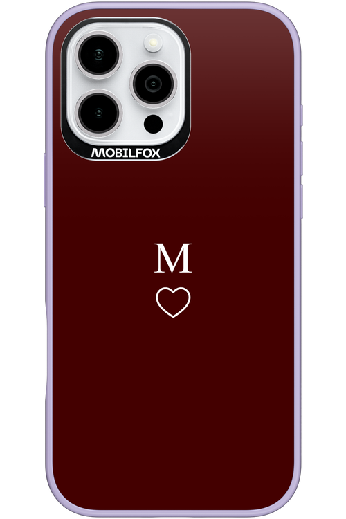 M Burgundia 2.0 - Apple iPhone 16 Pro Max