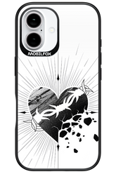 Fekete Szív - Apple iPhone 16