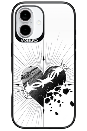 Fekete Szív - Apple iPhone 16