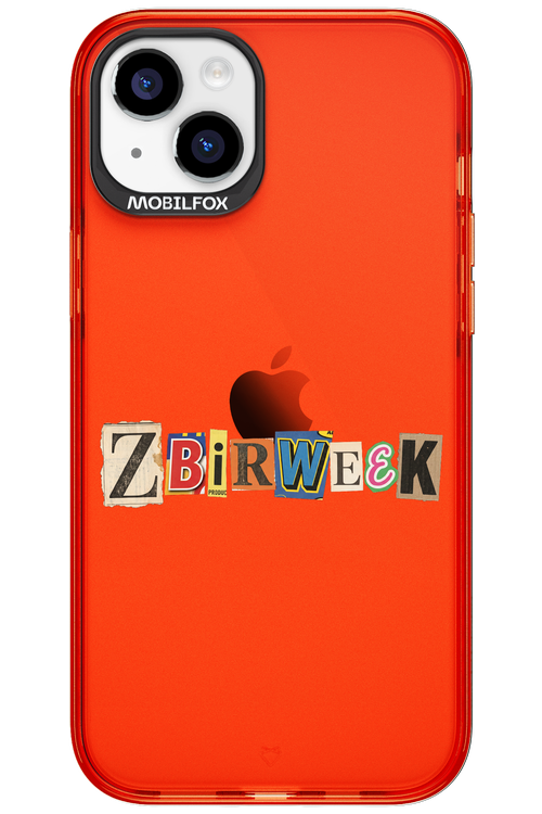 Zbirweek (transparent) 2.0 - Apple iPhone 15 Plus