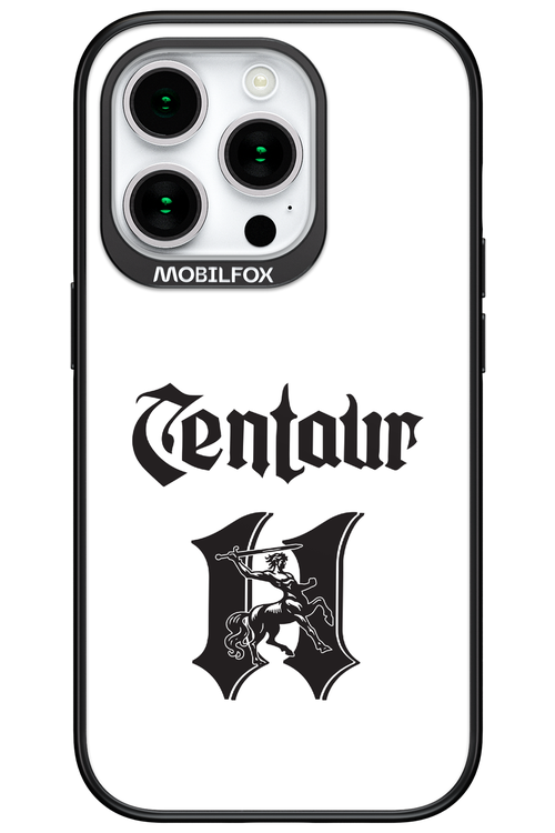 Centaur Logo White 2.0 - Apple iPhone 15 Pro