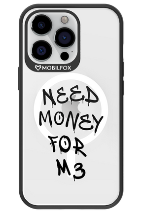 Need M3 Transparent Black - Apple iPhone 13 Pro