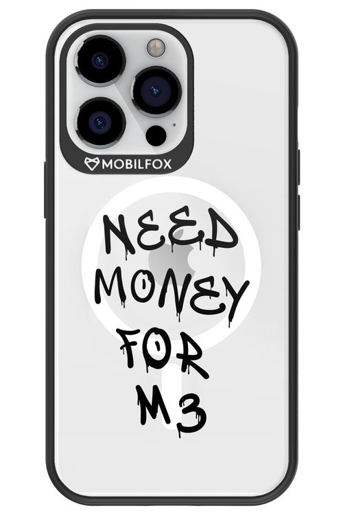 Need M3 Transparent Black - Apple iPhone 13 Pro