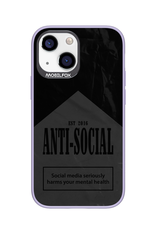 ANTI-SOCIAL (BLVCK) 2.0 - Apple iPhone 13 Mini