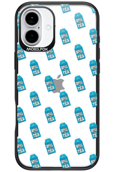 Blue Tea Party Chaos - Apple iPhone 16 Plus