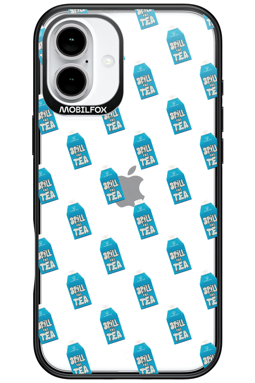 Blue Tea Party Chaos - Apple iPhone 16 Plus
