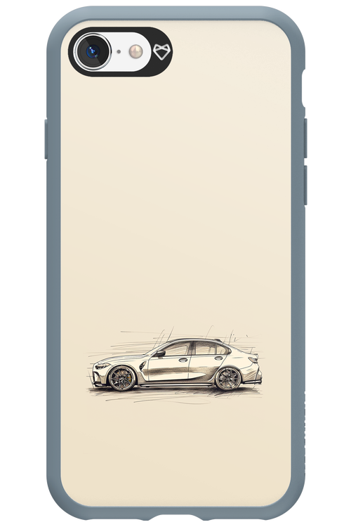 Sketch Car - Apple iPhone 8