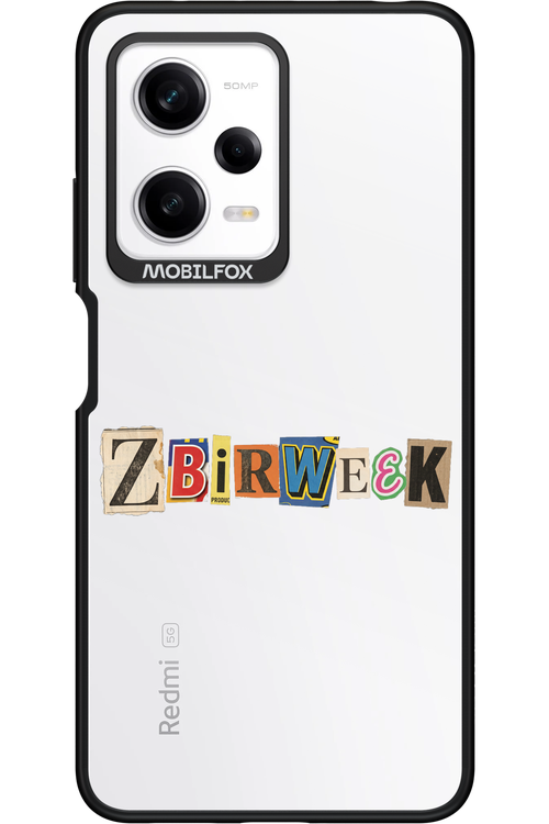 Zbirweek (transparent) 2.0 - Xiaomi Redmi Note 12 Pro 5G