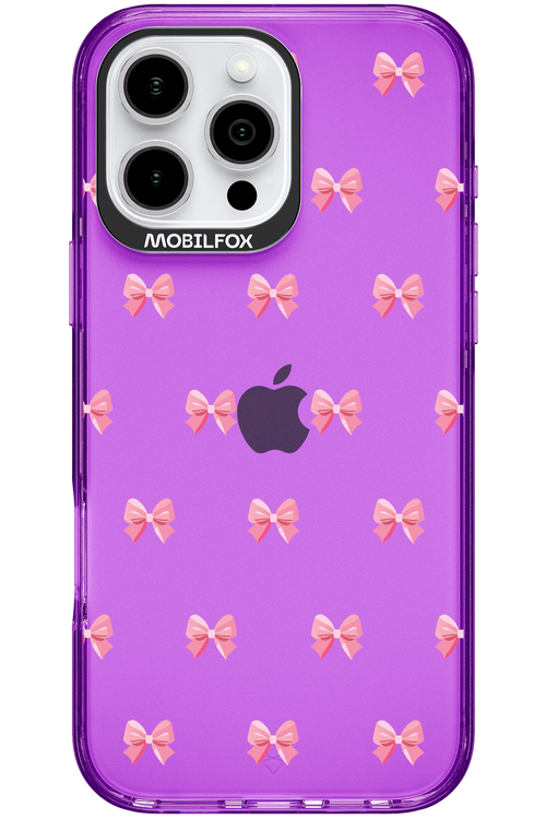 Pinky Bow - Apple iPhone 16 Pro Max
