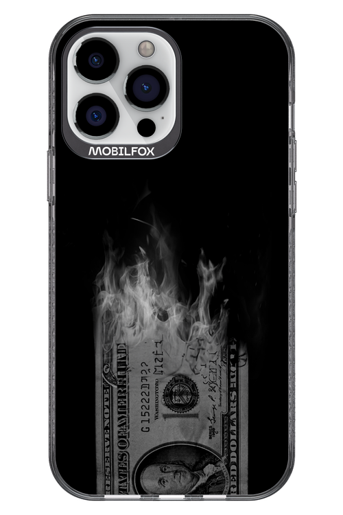 Money Burn B&W 2.0 - Apple iPhone 13 Pro Max