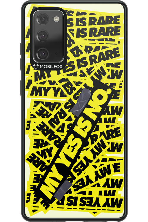 My yes is no 2.0 - Samsung Galaxy Note 20