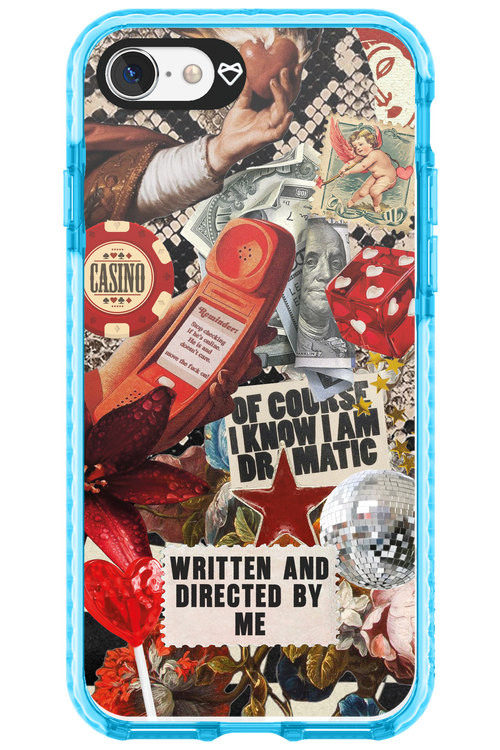 RED VINTAGE - Apple iPhone 8