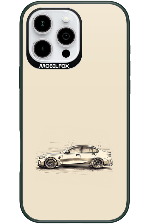 Sketch Car - Apple iPhone 16 Pro Max