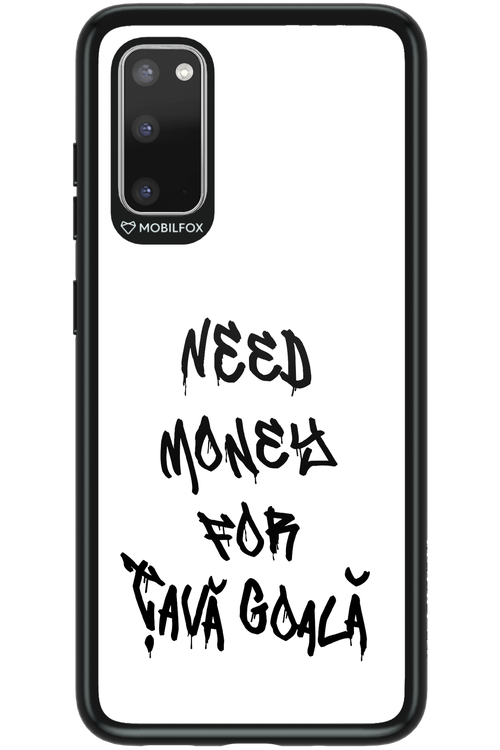 Need Money For Tava Black - Samsung Galaxy S20