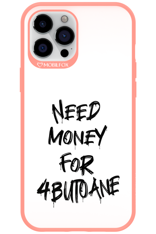 Need Money For Butoane Black - Apple iPhone 12 Pro Max