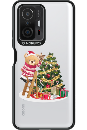 Christmas Bear (Transparent) - Xiaomi Mi 11T Pro