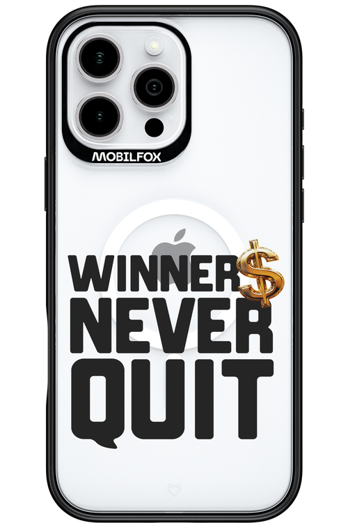 Winners Never Quit - Apple iPhone 16 Pro Max