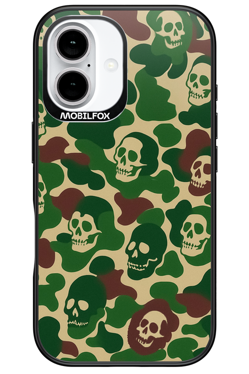 Camo Skull - Apple iPhone 16