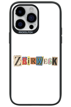 Zbirweek (white) 2.0 - Apple iPhone 14 Pro Max