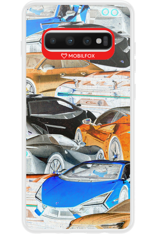 Car Montage Negative - Samsung Galaxy S10+
