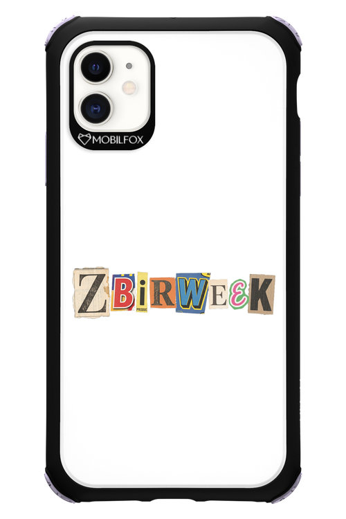 Zbirweek (white) 2.0 - Apple iPhone 11