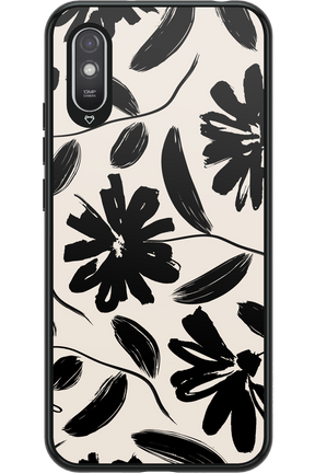 Monochrome Flowerss 2.0 - Xiaomi Redmi 9A