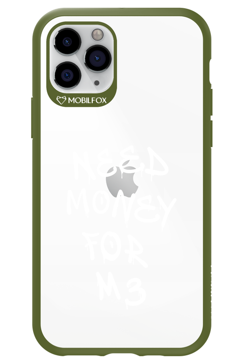 Need M3 Transparent White - Apple iPhone 11 Pro