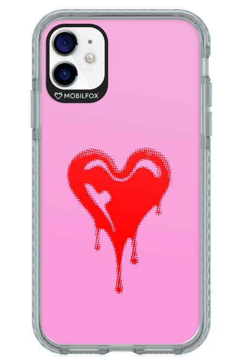 Heart Pink - Apple iPhone 11