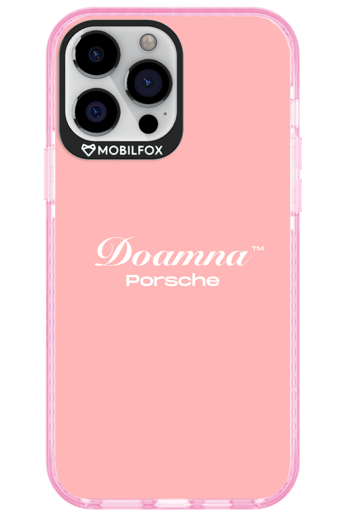 Doamna Porsche (pink) - Apple iPhone 13 Pro Max