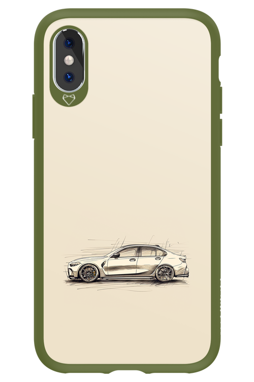 Sketch Car - Apple iPhone XS