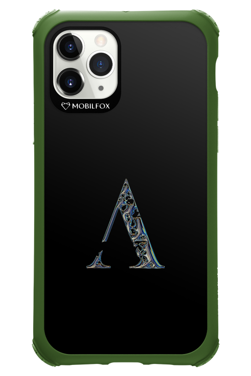 ⁠ ⁠Azteca A Chrome Logo - Apple iPhone 11 Pro