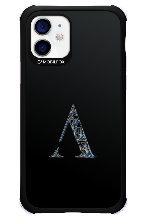 ⁠ ⁠Azteca A Chrome Logo - Apple iPhone 12