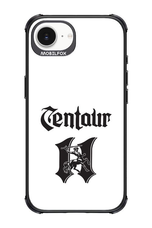 Centaur Logo White 2.0 - Apple iPhone 16e
