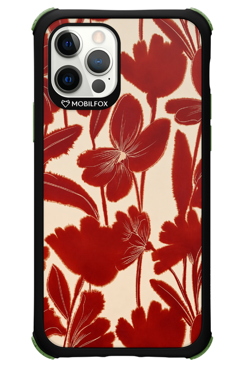 Burgundy Flowers 2.0 - Apple iPhone 12 Pro