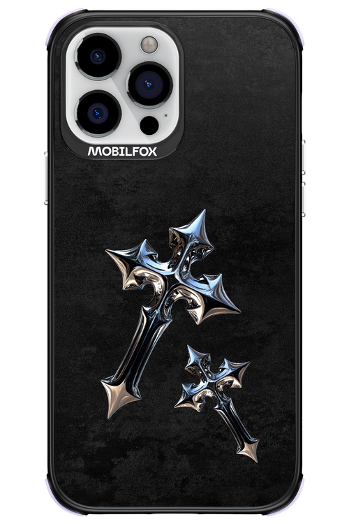 Chrome Crosses 2.0 - Apple iPhone 13 Pro Max