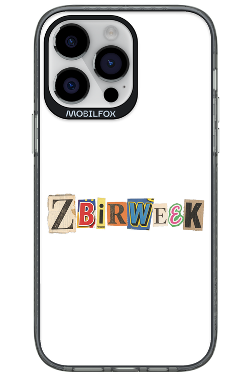 Zbirweek (white) 2.0 - Apple iPhone 14 Pro Max