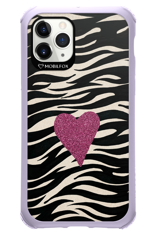 Zebra Heart 2.0 - Apple iPhone 11 Pro