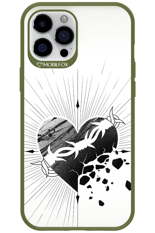 Fekete Szív - Apple iPhone 12 Pro Max